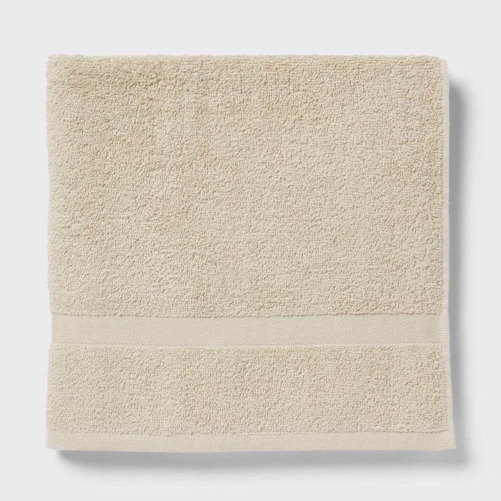 Room Essentials Bath Towel 27x52 Tan Beige New With Tag